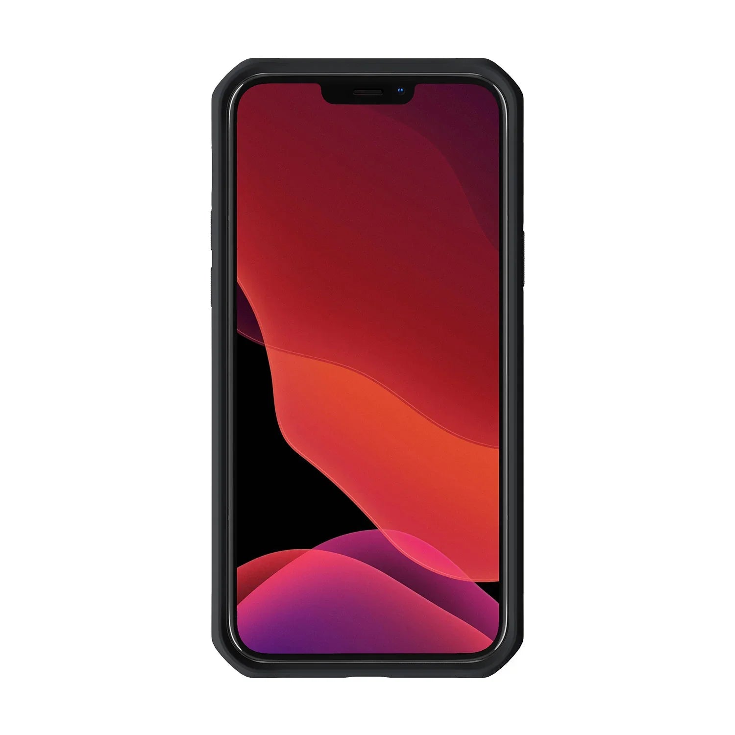 Itskins Hybrid Tek iPhone 12 Pro Max Case - Black And Transparent - Tashqila Itskins Hybrid Tek iPhone 12 Pro Max Case - Black And Transparent - Tashqila